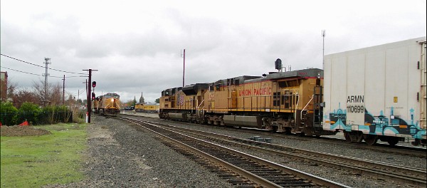 UP8459 (SD70ACe) - UP6422 (C44AC) - UP7220 (C44AC) - UP8261 (SD9043AC) - UP5419 (C45ACCTE) - UP8773 (SD70ACe)