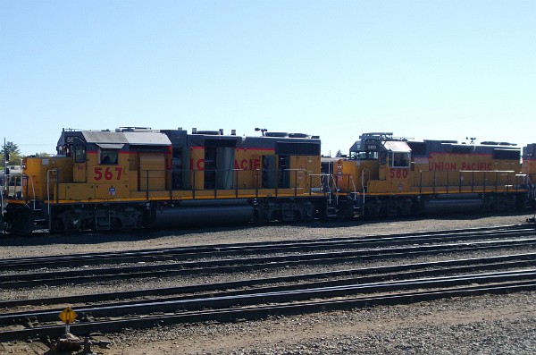 UP567 (GP38-2) - UP580 (GP38-2)