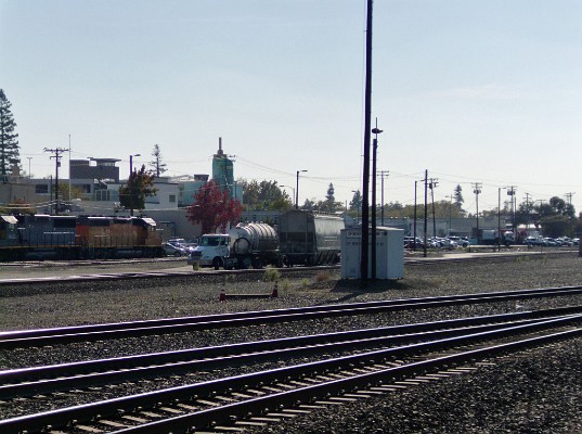 Unloading A Covered Hopper