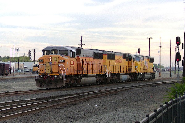 UP2306 (SD60M) - UP4026 (SD70M) - UP9914 (SD59MX)