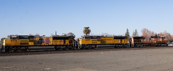 UP5600 (C44ACCTE) - UP8505 (SD70ACE) - UP8772 (SD70ACe)