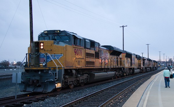 UP9071 (SD70AH) - UP3863 (SD70M) - UP7666 (C45ACCTE) - UP6241 (C44AC) - UP8591 (SD70ACe)