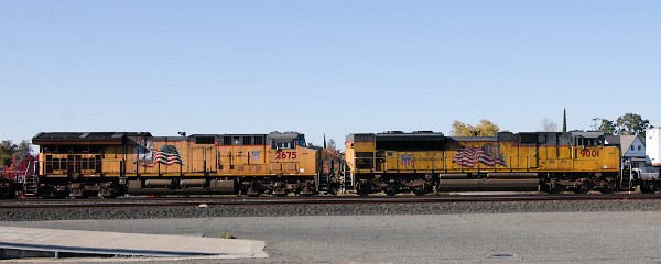 UP2675 (C45AH) - UP9001 (SD70AH)