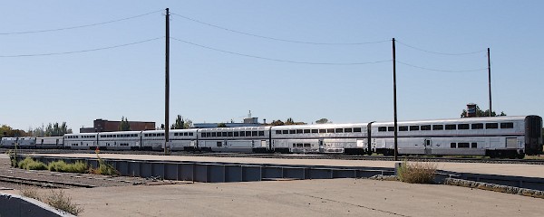 AMTK146 (P42DC) - AMTK37 (P42DC) - AMTK61059 Baggage Car - AMTK39030 Transition Sleeping Car - AMTK32027 Sleeping Car - AMTK38017 Dining Car - AMTK33043 Lounge Car - AMTK34098 Coachclass - AMTK34138 Coachclass