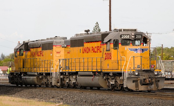 UP2008 (SD40N) - UP1811 (SD40N)