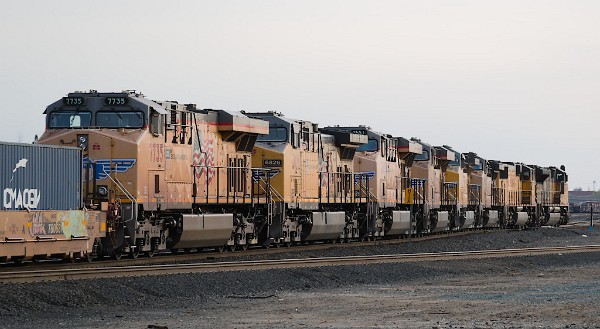 UP8634 (SD70ACe) - UP4584 (SD70M) - UP5955 (C44ACCTE) - UP6312 (C44ACM) - UP7393 (C45ACCTE) - UP7651 (C45ACCTE) - UP6826 (C44AC) - UP7735 (C45ACCTE)