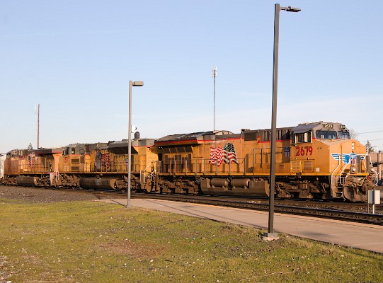 UP2679 (C45AH) - UP8597 (SD70ACe) - UP5363 (C45ACCTE)