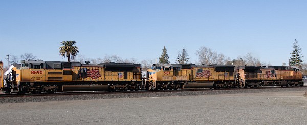 UP5623 (C44ACCTE) - UP5187 (SD70M) - UP8690 (SD70ACe)