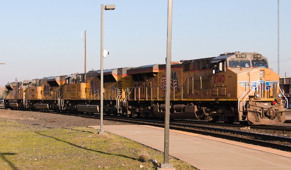 UP2740 (C45AH) - UP3035 (SD70AH)* - UP3045 (SD70AH)* - UP8714 (SD70ACe)