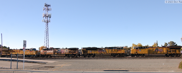 UP7031 (C44ACM) - UP9058 (SD70AH) - UP5672 (C44ACCTE) - UP6890 (C44ACM)