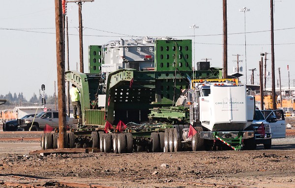 Hey, that's not a train! - An Omega Morgan Dual Lane Trailer.