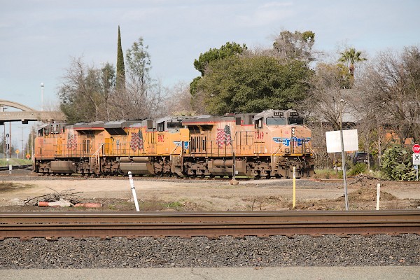 UP7349 (C45ACCTE) - UP8763 (SD70ACe) - UP7888 (C45ACCTE)