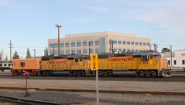 UP602 (GP38N) - UP574 (GP38N) - SPMW324 Flanger Norden