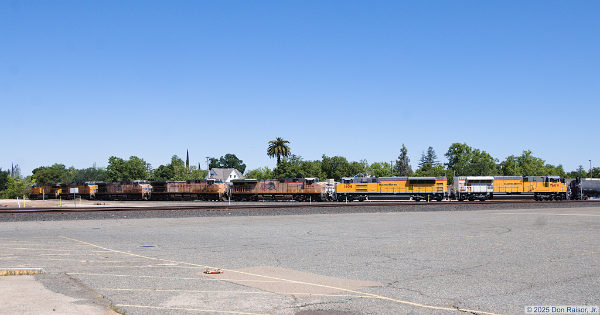 UP7053 (C44ACM) - UP7160 (C44ACM) - UP5650 (C44ACCTE) - UP6530 (C44AC) - UP7704 (C45ACCTE) - EMDX1608 (SD70ACe-T4) - EMDX1609 (SD70ACe-T4)